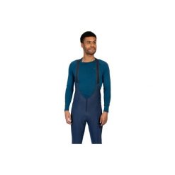 Legginsy na ramiączkach Endura FS260-Pro Thermo II. Niebieskie legginsy ENDURA, l, bez wzorów. Za 399.99 zł.