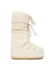 Moon Boot Śniegowce 80D1403080 Kremowy. Białe trapery i śniegowce Moon Boot, z materiału. Za 1,359.00 zł.