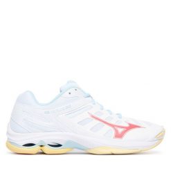 Buty halowe Mizuno. Brązowe obuwie sportowe Mizuno, bez zapięcia, mizuno wave. Za 529.99 zł.