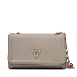 Torebka Guess. Szare torebki klasyczne Guess, z aplikacjami, bez dodatków. Za 309.99 zł.