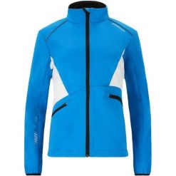Damska kurtka softshellowa Endurance Loralei XCS. Niebieskie kurtki sportowe ENDURANCE, bez wzorów, z softshellu, bez kaptura, trekkingowe. Za 277.00 zł.