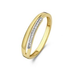 Beloro Pierścionek Beloro Jewels Monte Napoleone Stella złoty - 9-karatowe złoto Pierścionki 1 ct Damski. Żółte pierścionki Beloro, z cyrkonią, złote. Za 596.99 zł.