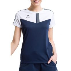 Koszulka damska Erima Squad. Białe bluzki Erima, l, bez wzorów, z materiału, sportowe, bez kołnierzyka, bez ramiączek. W wyprzedaży za 94.50 zł.