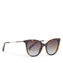 Okulary przeciwsłoneczne Polaroid. Brązowe okulary przeciwsłoneczne Polaroid, bez wzorów. Za 259.99 zł.
