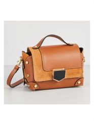 Christian Laurier Skórzana torebka "Nanu" w kolorze karmelowym - 24 x 16 x 10 cm rozmiar: onesize. Brązowe torby na ramię Christian Laurier, bez wzorów, z materiału, przez ramię, bez dodatków. Za 256.54 zł.