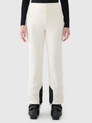 4F Spodnie narciarskie w kolorze kremowym rozmiar: M. Brązowe spodnie dresowe 4f, m, bez wzorów, z materiału. Za 295.86 zł.