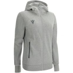 Damska bluza z kapturem Macron Drum. Szare bluzy Macron, l, bez wzorów, z polaru, z kapturem. Za 304.50 zł.