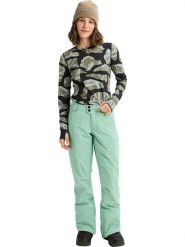 Burton Spodnie narciarskie "Reserve 2L Stretch Slim" w kolorze miętowym rozmiar: S. Zielone spodnie dresowe Burton, l, bez wzorów, z materiału. Za 524.95 zł.