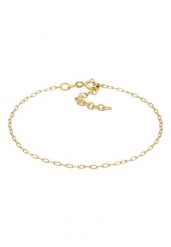 Elli Damski naszyjnik Oval Fine Delicate Basic regulowany wykonany ze srebra próby 925 Sterling Silver Bransoletki 1 ct. Szare bransoletki Elli, srebrne. Za 133.99 zł.