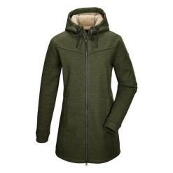 Damska parka z polaru Killtec GW 37. Zielone parki Killtec, na zimę, z polaru, bez kaptura. Za 524.20 zł.
