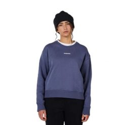 Bluza damska Rossignol Presset Relax. Niebieskie bluzy sportowe Rossignol, bez wzorów, bez kaptura. Za 371.50 zł.