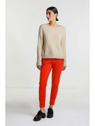 Rich & Royal Spodnie w kolorze pomarańczowym rozmiar: 38. Pomarańczowe spodnie materiałowe Rich & Royal, bez wzorów, z materiału. Za 289.95 zł.