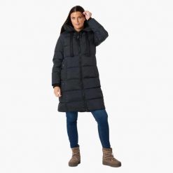 Kurtka puchowa hiking damska Swedemount Lofoten Down Parka wodoodporna. Czarne parki SWEDEMOUNT, xl, z materiału, bez kaptura. Za 672.00 zł.