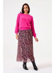 Garcia Spódnica w kolorze różowo-czarnym rozmiar: XL. Brązowe spódnice Garcia, xl, bez wzorów, midi. Za 273.95 zł.