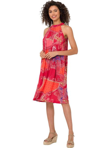 Heine Sukienka ze wzorem rozmiar: 36. Sukienki Heine, bez wzorów, bez kołnierzyka, bez ramiączek, midi. Za 56.66 zł.