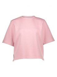 ONLY Koszulka w kolorze jasnoróżowym rozmiar: XS. Czerwone bluzki Only, xs, bez wzorów, bez kołnierzyka, bez ramiączek. Za 77.95 zł.