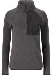 Damska bluza zapinana na zamek Whistler Helge. Szare bluzy Whistler, l, bez wzorów, z materiału, bez kaptura. Za 134.99 zł.