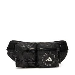 Saszetka nerka adidas. Czarne torebki klasyczne Adidas, bez wzorów, bez dodatków. Za 399.99 zł.