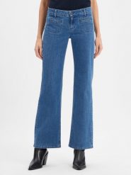 Marie Lund Damsie dżinsy typu bootcut Kobiety Bawełna niebieski, 46. Niebieskie jeansy Marie Lund, bez wzorów. Za 349.95 zł.