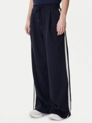 Weekend Max Mara Spodnie dresowe Perdoni 2615781051 Granatowy Wide Leg. Niebieskie spodnie dresowe Weekend Max Mara, m, bez wzorów, z bawełny. Za 789.99 zł.