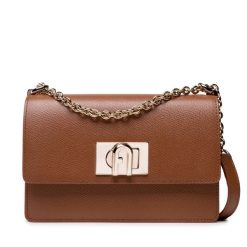 Torebka Furla. Brązowe torebki klasyczne Furla, bez wzorów, bez dodatków. Za 1,599.00 zł.