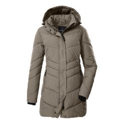 Parka dla kobiet Killtec GW 60. Brązowe parki GIGA DX, s, z dzianiny, eleganckie. Za 768.90 zł.
