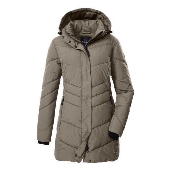 Parka dla kobiet Killtec GW 60. Brązowe parki GIGA DX, s, z dzianiny, eleganckie. Za 768.90 zł.