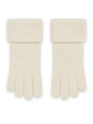 Coach Rękawiczki CCM98 Écru. Rękawiczki Coach, bez wzorów, z dzianiny. Za 259.99 zł.