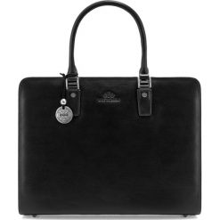 Torba na laptopa 35-4-052-1. Czarne torby na laptopa Wittchen, z aplikacjami, zdobione, bez dodatków. Za 1,299.00 zł.