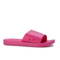 Klapki damskie Ipanama 83583 ANAT CLASSIC SLIDE FEM. Czerwone klapki Ipanema, bez wzorów, z materiału, bez obcasa. Za 55.00 zł.