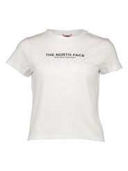 The North Face Koszulka w kolorze białym rozmiar: M. Białe bluzki The North Face, m, bez wzorów, z bawełny, bez kołnierzyka, bez ramiączek. Za 137.10 zł.