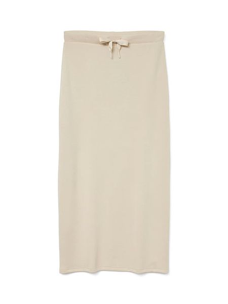 ONLY Spódnica w kolorze beżowym rozmiar: L. Brązowe spódnice Only, na co dzień, l, bez wzorów, midi, proste. Za 56.79 zł.