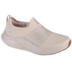 Buty sportowe Sneakersy damskie, Go Walk Max Walker - Sally. Białe obuwie sportowe Skechers, bez zapięcia, trekkingowe, Skechers Sport. Za 369.99 zł.