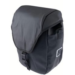 Torba na bagażnik rowerowy „Commuter Side”, czarna. Czarne torby na laptopa ATRAN VELO, bez wzorów, duże. Za 279.40 zł.