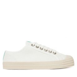 Trampki Novesta. Białe trampki Novesta, bez wzorów, bez zapięcia. Za 359.99 zł.