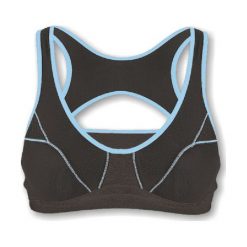 Sensor Biustonosz Lissa Black/Blue 80 B. Bielizna sportowa Sensor. W wyprzedaży za 53.00 zł.