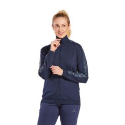 Damska bluza dresowa Erima Essential Team. Niebieskie bluzy Erima, m, bez wzorów, z dresówki, bez kaptura. Za 258.50 zł.