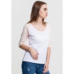 Koszulka damska Urban Classic raglan 2.0. Białe koszulki sportowe Urban Classics, bez wzorów, bez ramiączek. Za 93.00 zł.