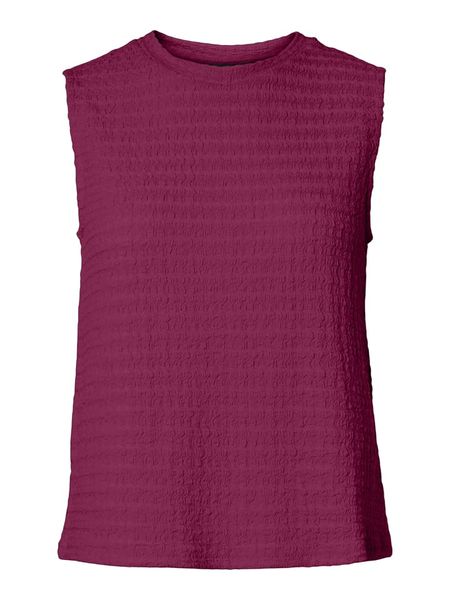 Pieces Top w kolorze fioletowym rozmiar: S. Różowe topy Pieces, s, bez wzorów, bez kołnierzyka, bez ramiączek. Za 40.95 zł.