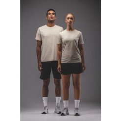 Koszulka Erima TS. Brązowe bluzki Erima, bez wzorów, z bawełny, klasyczne, bez kołnierzyka, bez ramiączek. Za 157.00 zł.