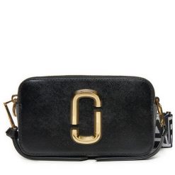 Torebka Marc Jacobs. Czarne listonoszki Marc Jacobs, bez wzorów, bez dodatków. Za 1,719.00 zł.
