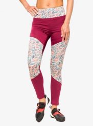 Legginsy wspinaczkowe damskie Ocun Rhea Leggings. Czerwone legginsy Ocun, m, bez wzorów, z elastanu, długie. Za 126.49 zł.