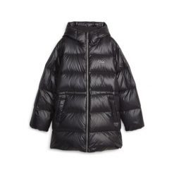 Kurtka Sportowa Damska Puma Style Hooded Down. Czarne kurtki sportowe Puma, xl, bez wzorów, bez kaptura, do piłki nożnej. Za 548.99 zł.