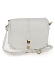Pia Sassi Skórzana torebka "Monte Avella" w kolorze białym - 25 x 23 x 7 cm rozmiar: onesize. Białe torby na ramię Pia Sassi, bez wzorów, z materiału, na ramię, bez dodatków. Za 260.99 zł.