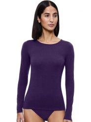 Triumph Koszulka w kolorze fioletowym rozmiar: XL. Różowe bluzki Triumph, xl, bez wzorów, z wełny, bez kołnierzyka, bez ramiączek. Za 122.09 zł.