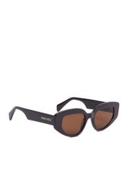 Nine West Okulary przeciwsłoneczne CEO-NW6628S Brązowy. Brązowe okulary przeciwsłoneczne Nine West, bez wzorów. Za 149.99 zł.