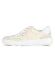 Gabor Skórzane sneakersy w kolorze kremowym rozmiar: 38. Brązowe trampki Gabor, bez wzorów, bez zapięcia. Za 214.70 zł.