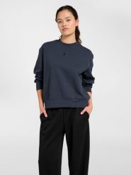 Bluza damska Hummel Foundation. Brązowe bluzy Hummel, l, z aplikacjami, z bawełny, bez kaptura. Za 228.50 zł.