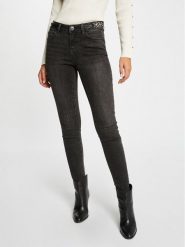 Morgan Jeansy 232-POMELO Szary Skinny Fit. Szare jeansy Morgan, bez wzorów. Za 299.99 zł.