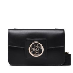 Torebka Lancel. Czarne listonoszki Lancel, bez wzorów, bez dodatków. Za 1,079.00 zł.